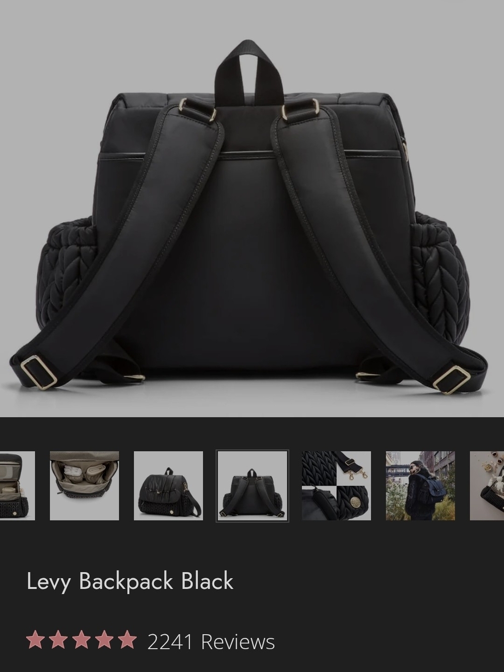 Backpack - Black - Picture 5 of 5